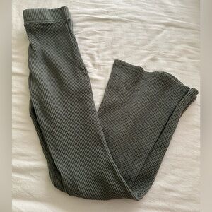 Aerie soft waffle flare pant